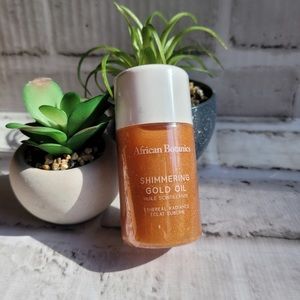 African Botánics shimmering gold oil